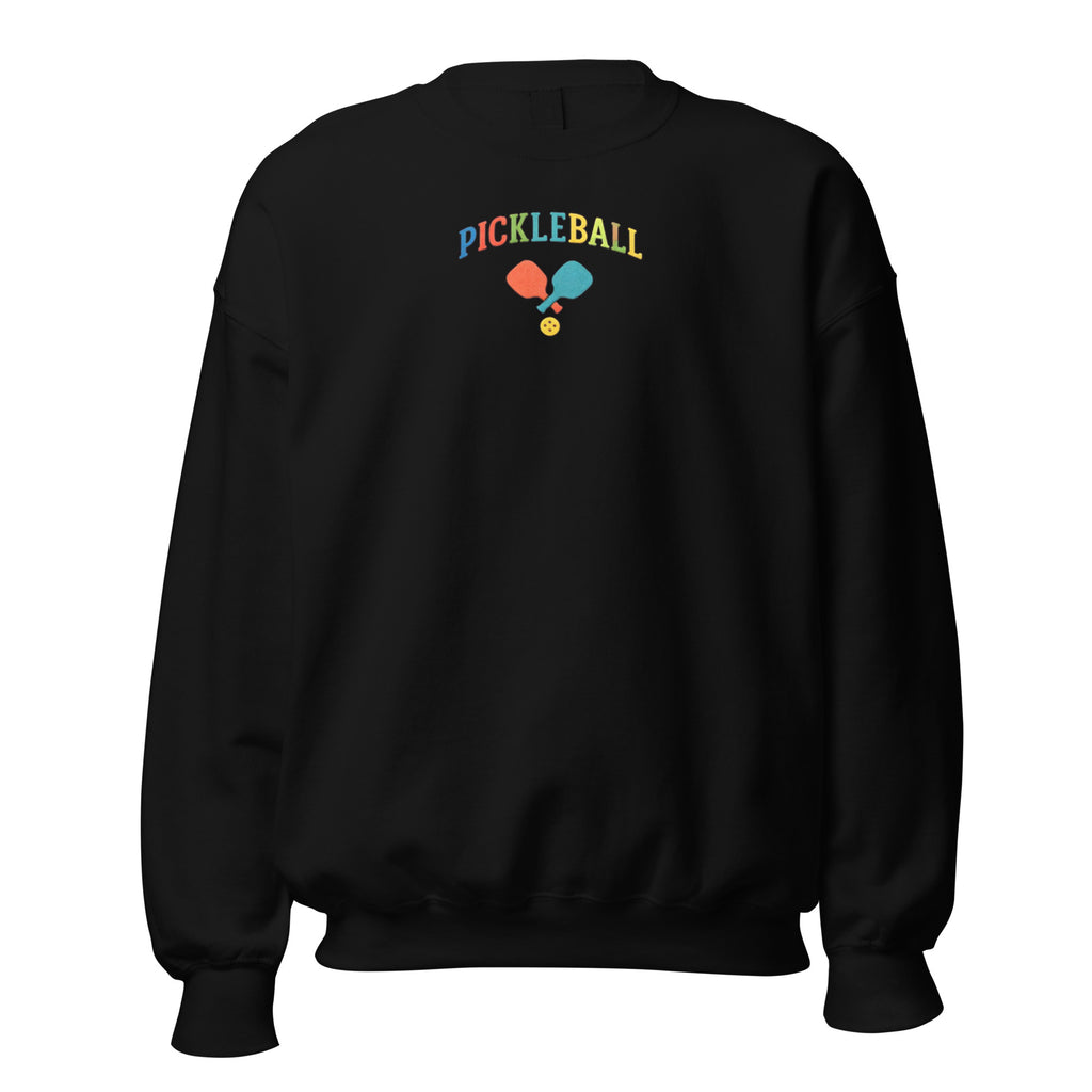 Pickleball Rainbow Crewneck